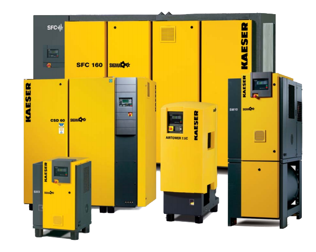 compressori oil free a vite kaeser