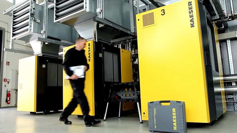 servizio assistenza tecnica Kaeser central marine